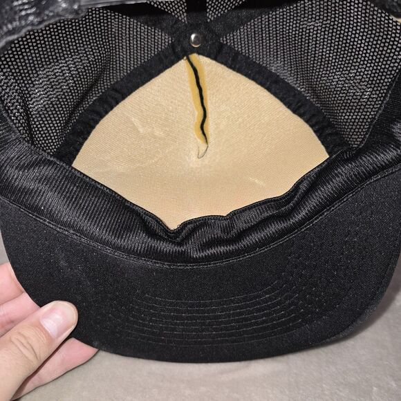 Vintage Lee Snapback Trucker Hat Cap Logo Jeans Vtg 90s - Picture 9 of 10